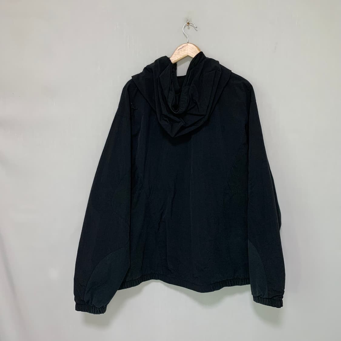 조던 빈티지 블랙 후드 바람막이 재질 아노락 4XL 빅사이즈 상품이미지5