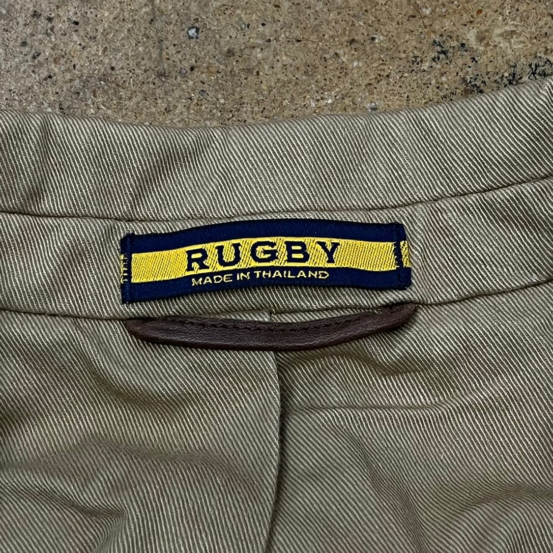 [정품] RUGBY 럭비 팔꿈치 패치 면 자켓 b8 상품이미지5