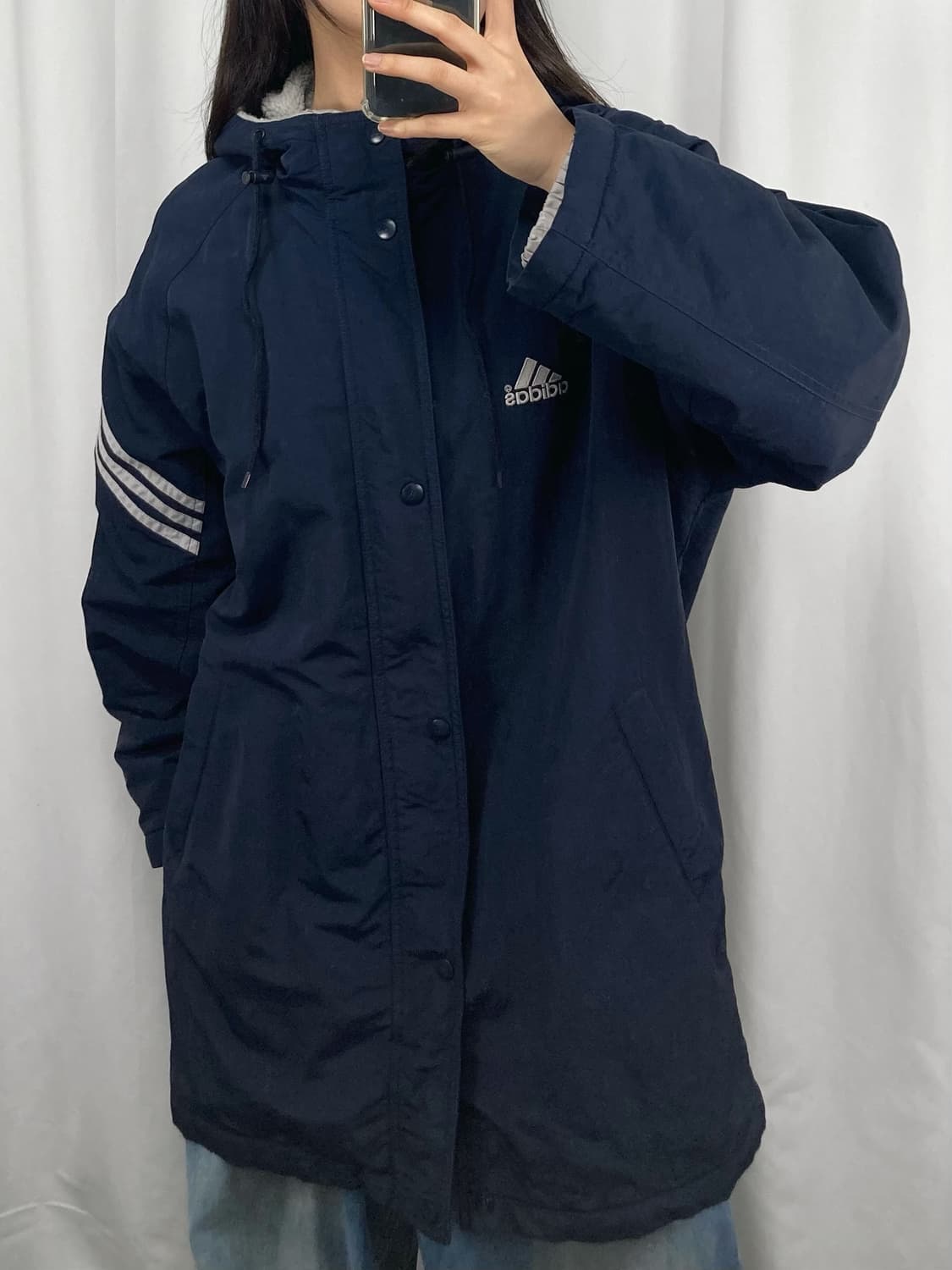 아디다스 빅로고 올드스쿨 돕바 자켓 상품이미지1