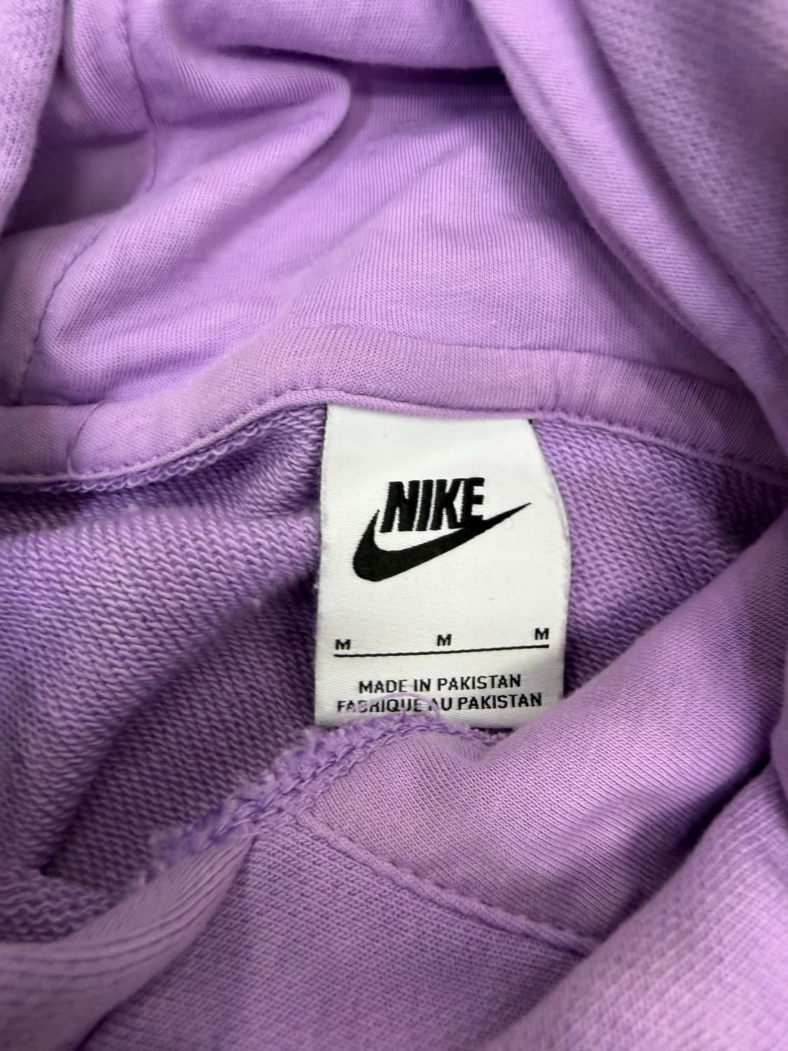 정품) 나이키 더블 스우시 후드티 퍼플 M 상품이미지6