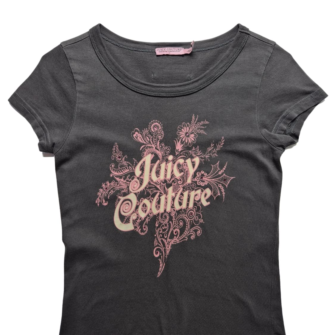 [XS] 쥬시꾸뛰르 로고 반팔티셔츠 y2k 상품이미지3