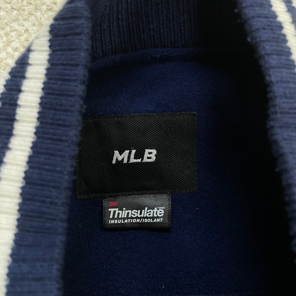 MLB 클리블랜드 가디언스 울 바시티 자켓 상품이미지5