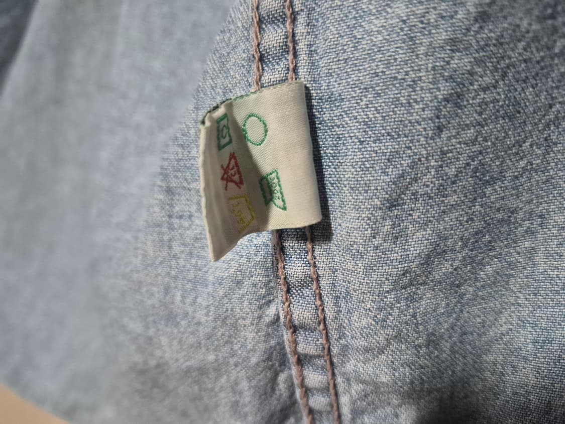 리바이스 90 웨스턴 데님 셔츠 (M) 상품이미지9