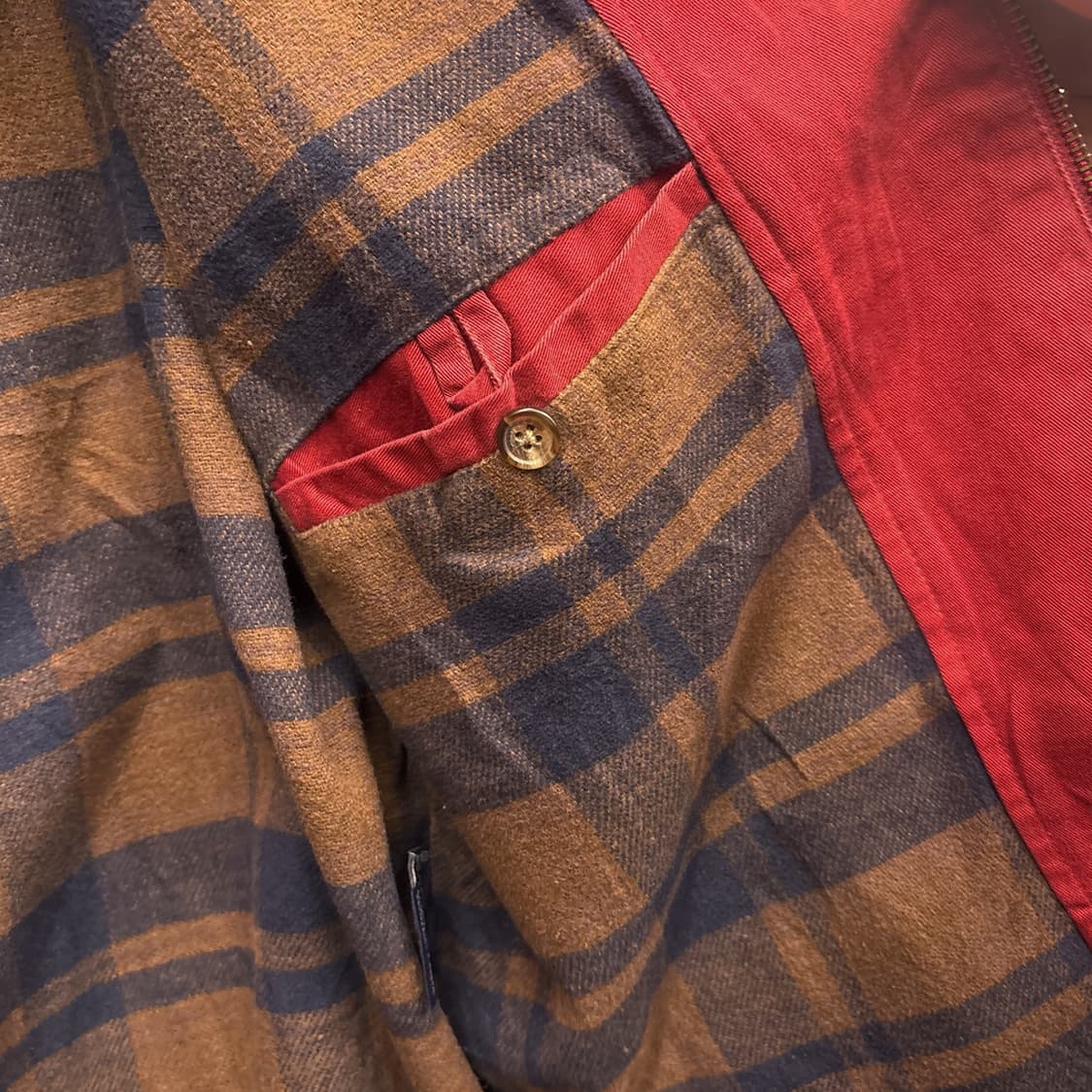 80~90s 폴로 랄프로렌 블랭킷 라이닝 스윙자켓 올레드 N823 상품이미지7