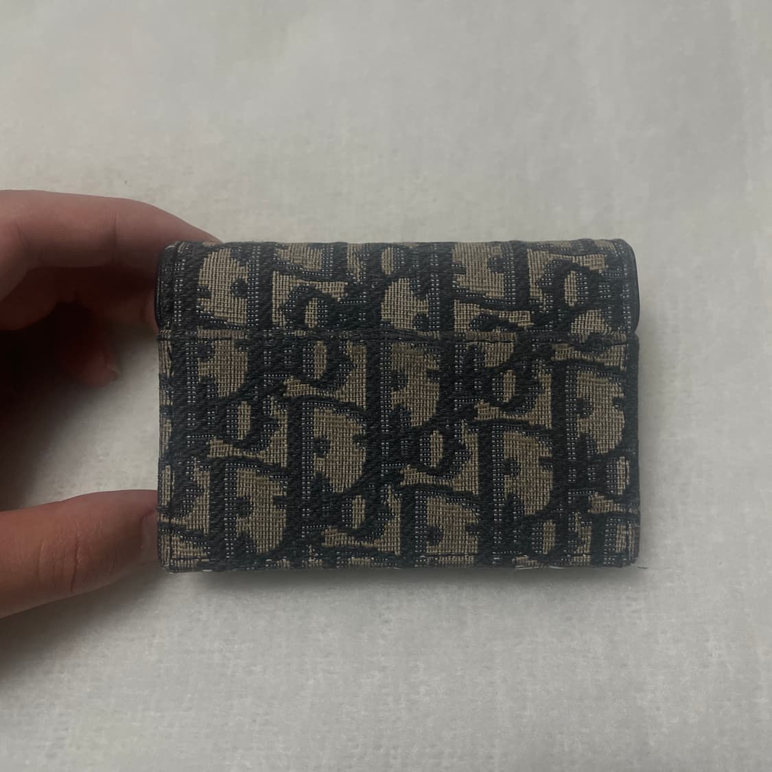 디올 오블리크 새들 카드지갑 상품이미지2