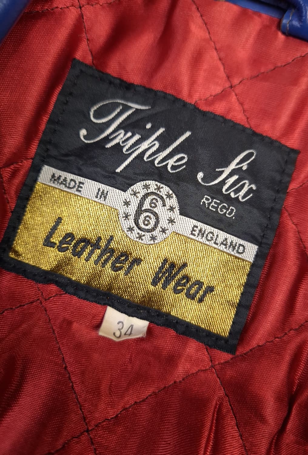 오리지날 영국제조 666 리얼레더 라이더자켓 상품이미지2