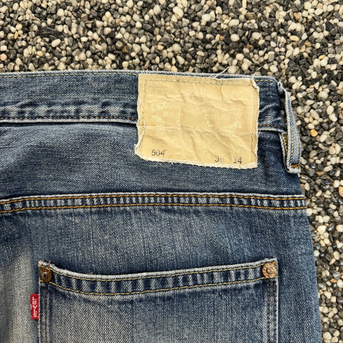 리바이스 504 스트레이트 진 (36)   상품이미지3