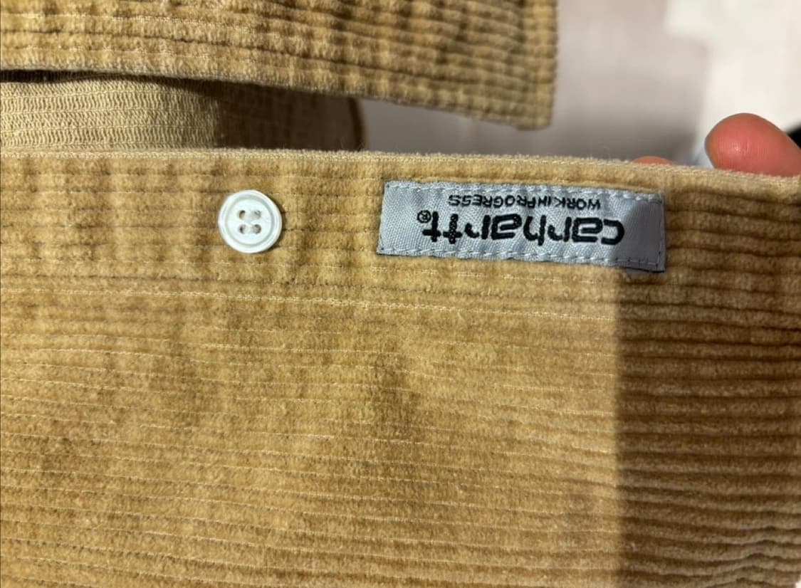 칼하트 코듀로이 셔츠 상품이미지3