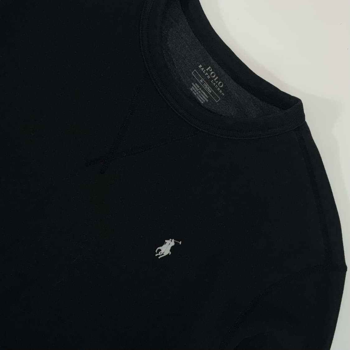 Polo  폴로 랄프로렌 자수 블랙 코튼 맨투맨 상품이미지3