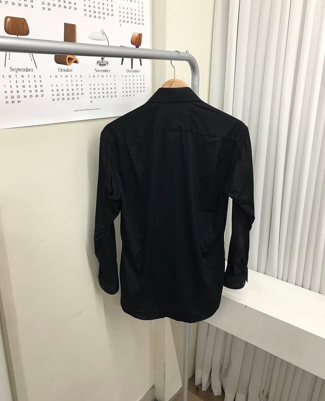 발렌시아가 BB로고 블랙 셔츠 상품이미지5