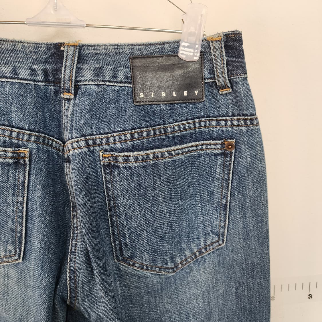 시슬리 데님 팬츠 블루진 상품이미지4