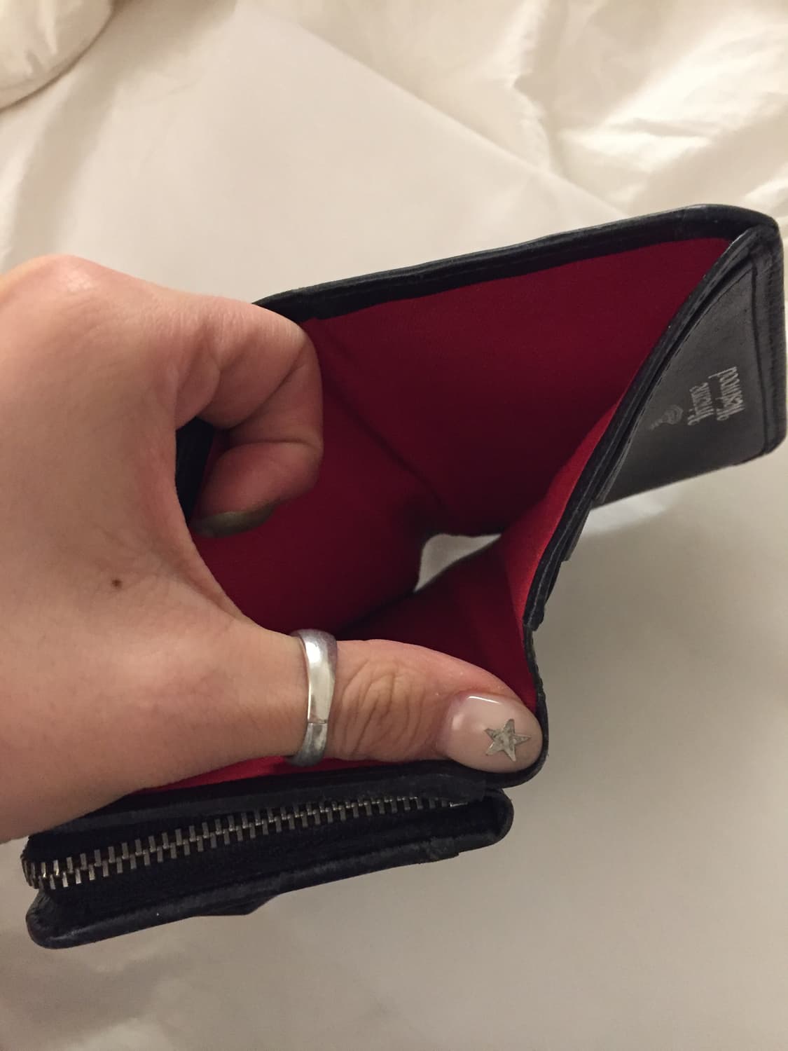 비비안웨스트우드 빈티지 체크 지갑 상품이미지4