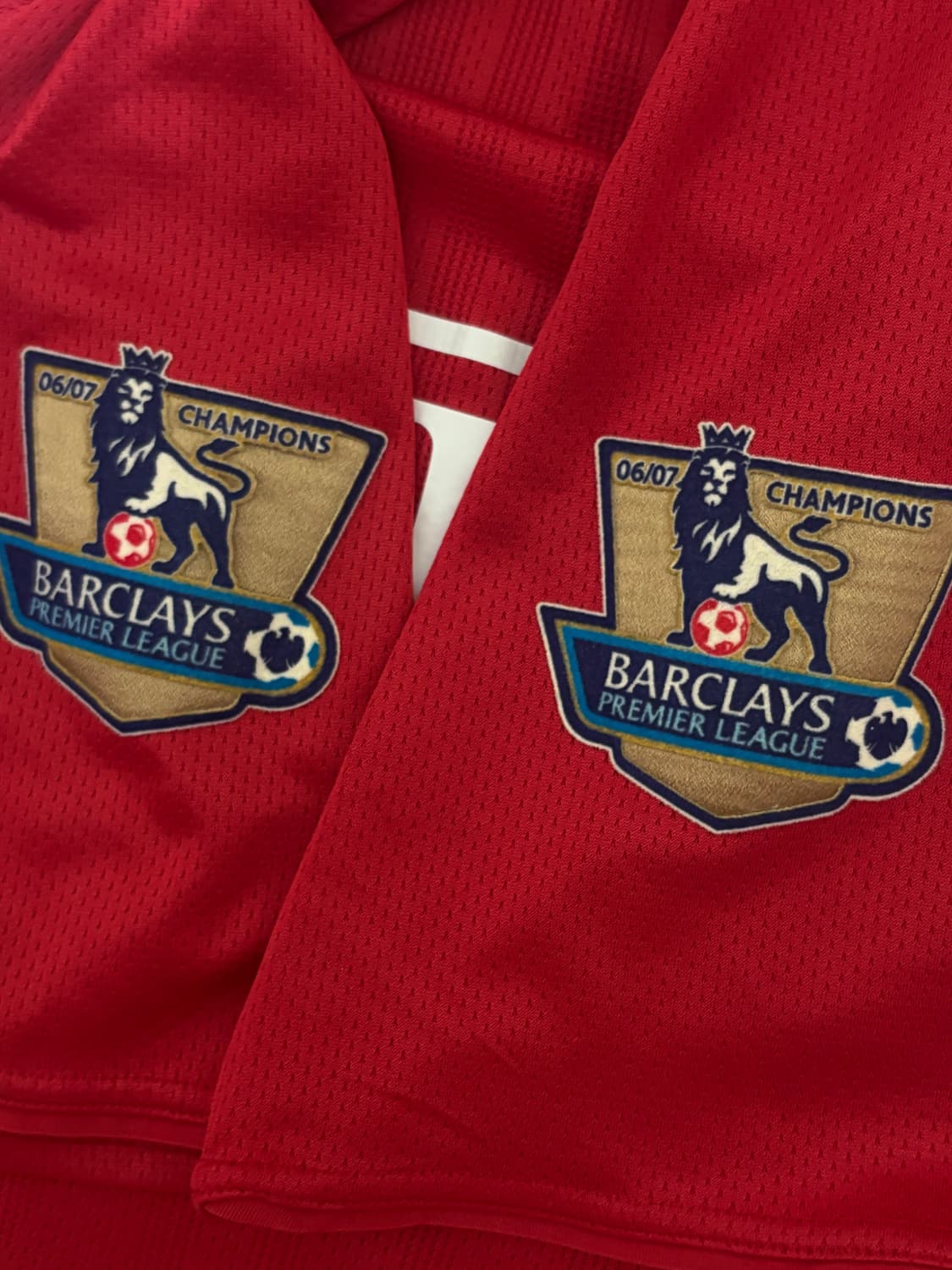 맨체스터유나이티드 우승 기념 호날두 마킹 07-08 유니폼 상품이미지3