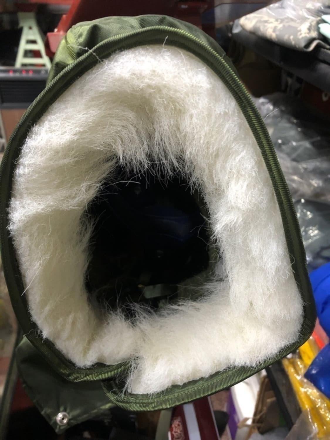 미 빈티지 방한 후드
 상품이미지1