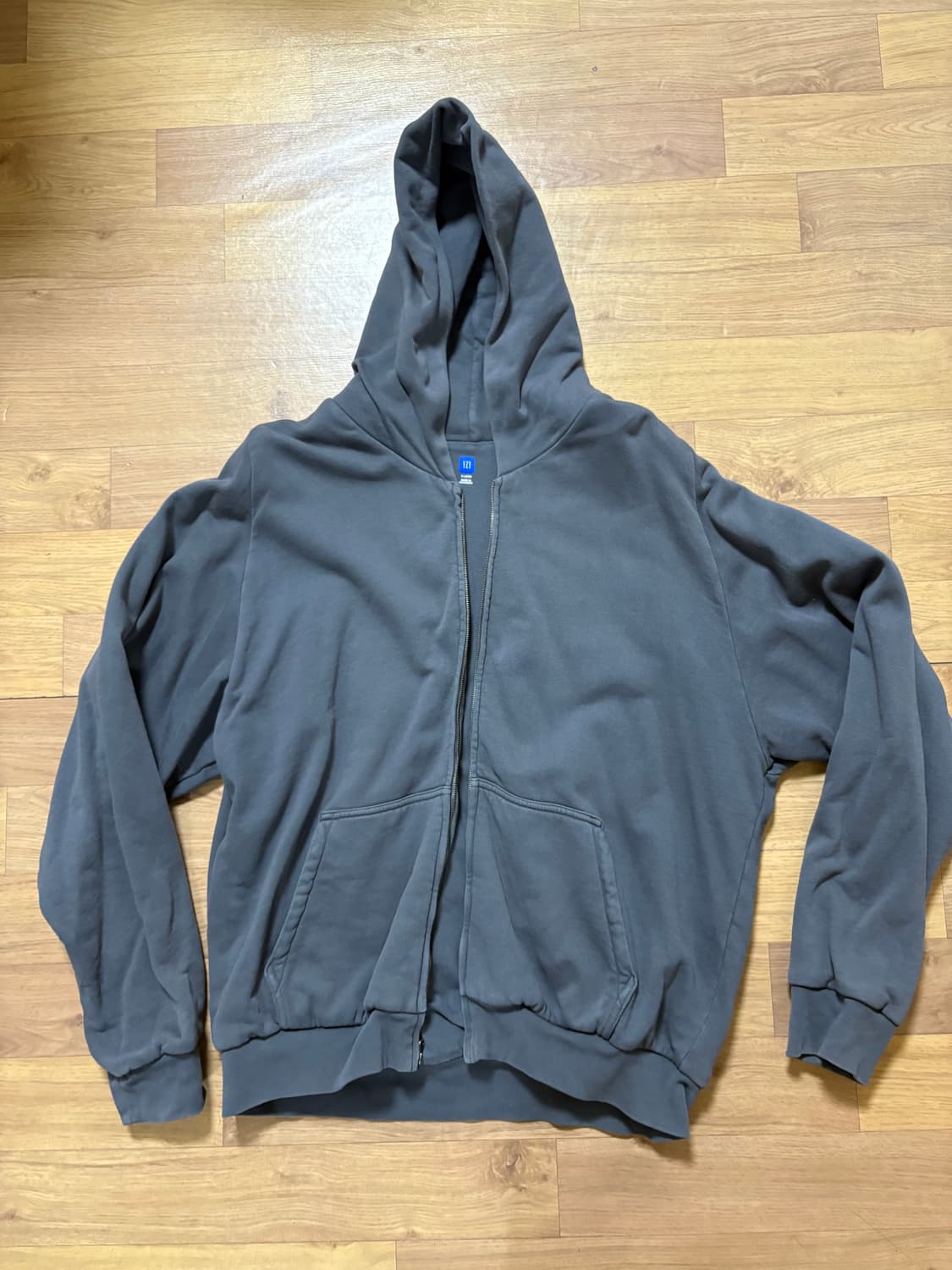 이지갭 후드 집업 다크 그레이 Xl 상품이미지2