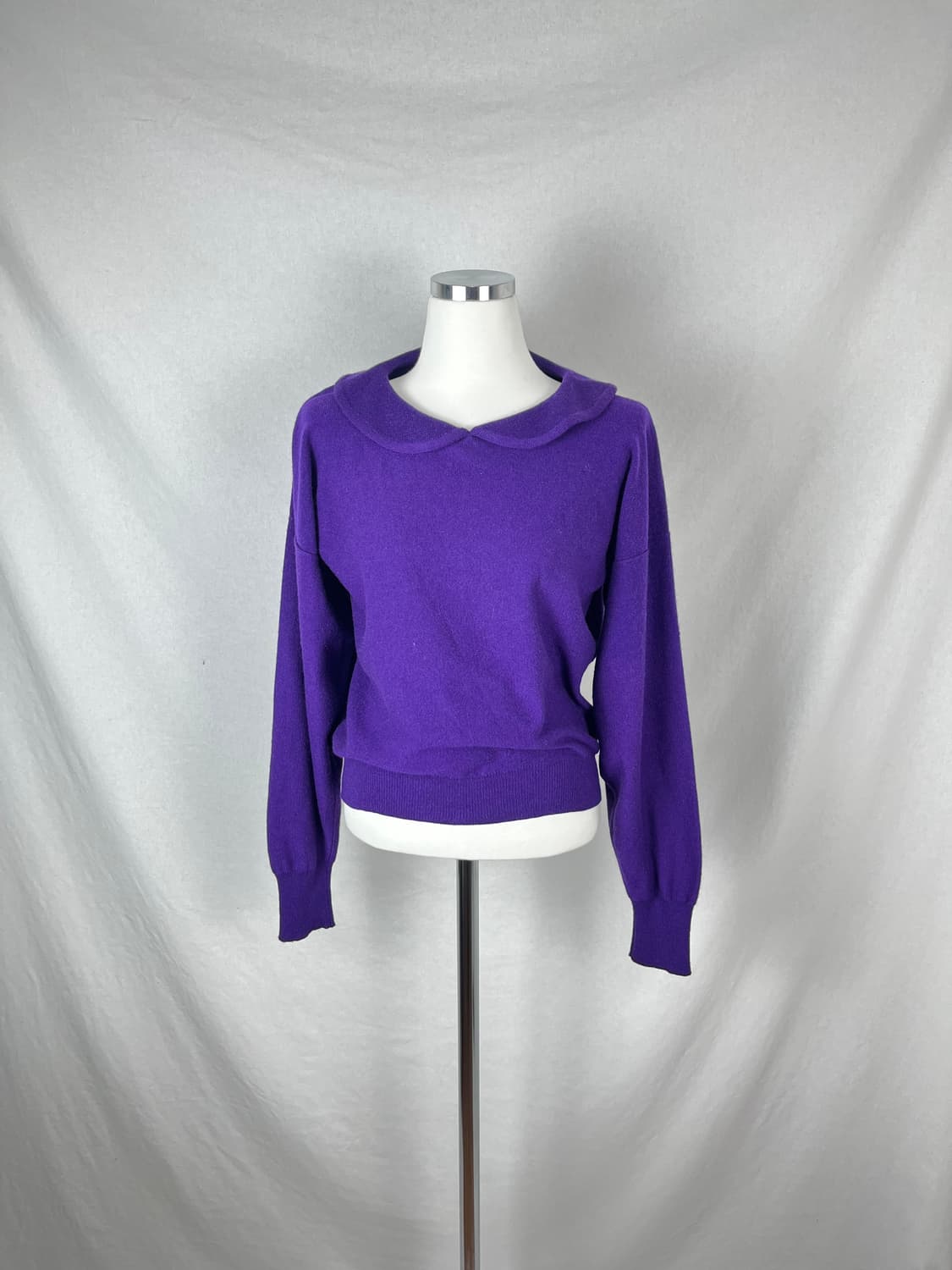 Sonia Rykiel (made in Scotland) 퍼플컬러 니트  상품이미지2