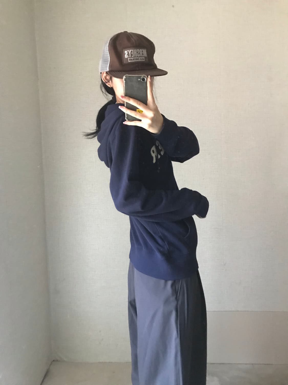 타미힐피거 네이비 후드집업 상품이미지4