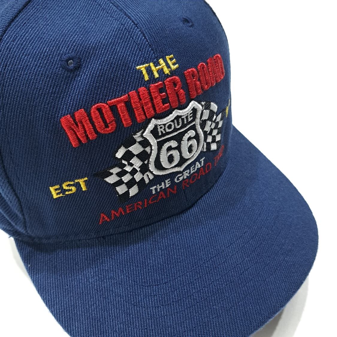 GOLDEN LION 마더 로드 루트 66 자수 네이비 볼캡 P2054 상품이미지1