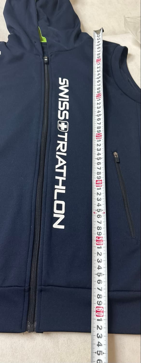 데상트 스위스 트라이애슬론 후드 조끼 M 상품이미지5