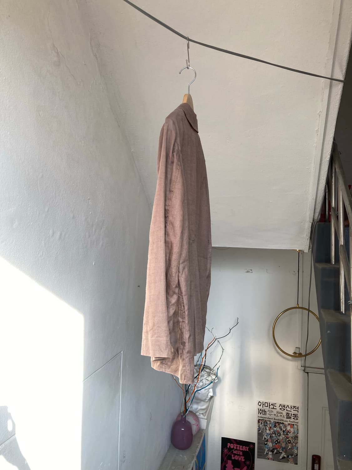 빈티지 린넨 스티치 자켓 상품이미지8