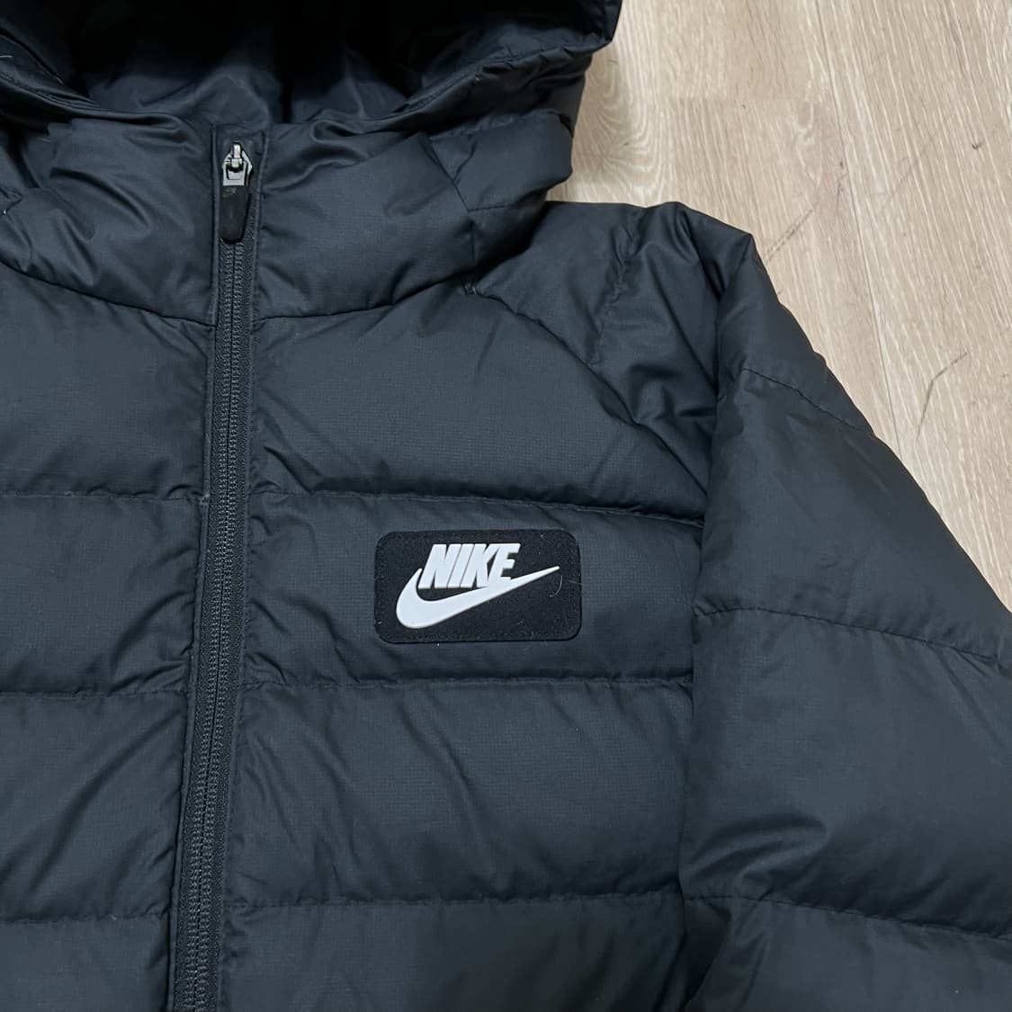 나이키 여성 박스로고 덕다운 경량 롱패딩 L/100  상품이미지3