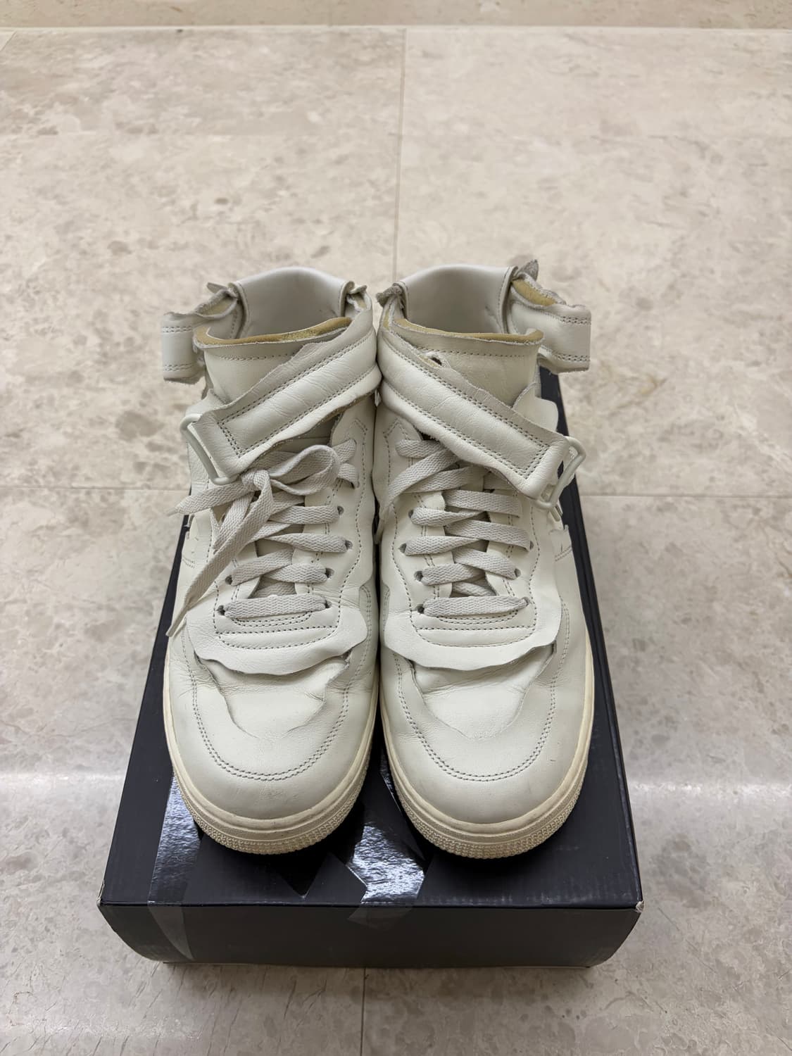 꼼데가르송 옴므 플러스 에어포스 미드 화이트 280 상품이미지1