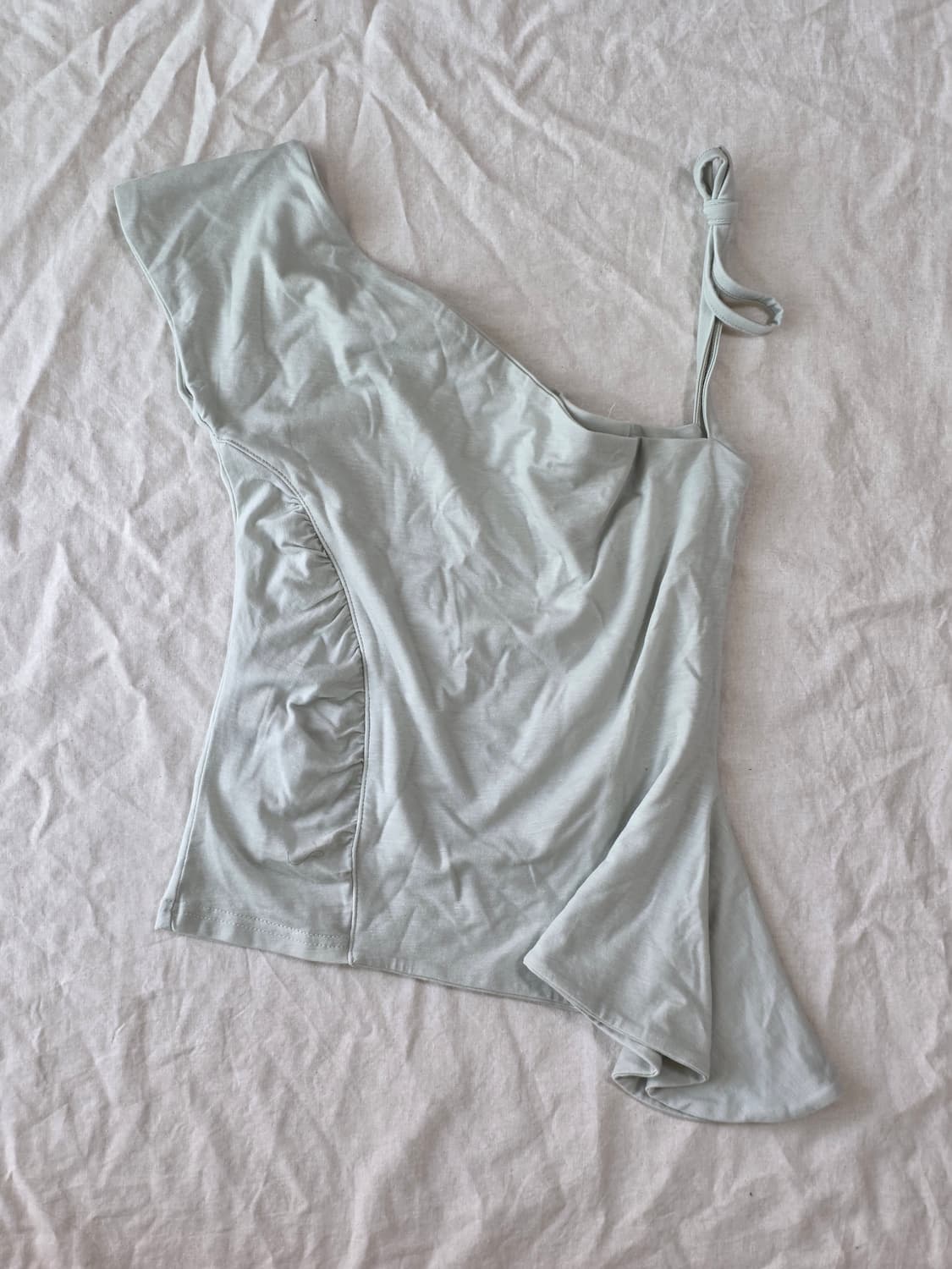 배디 One Shoulder Drape Sleeveless 상품이미지5