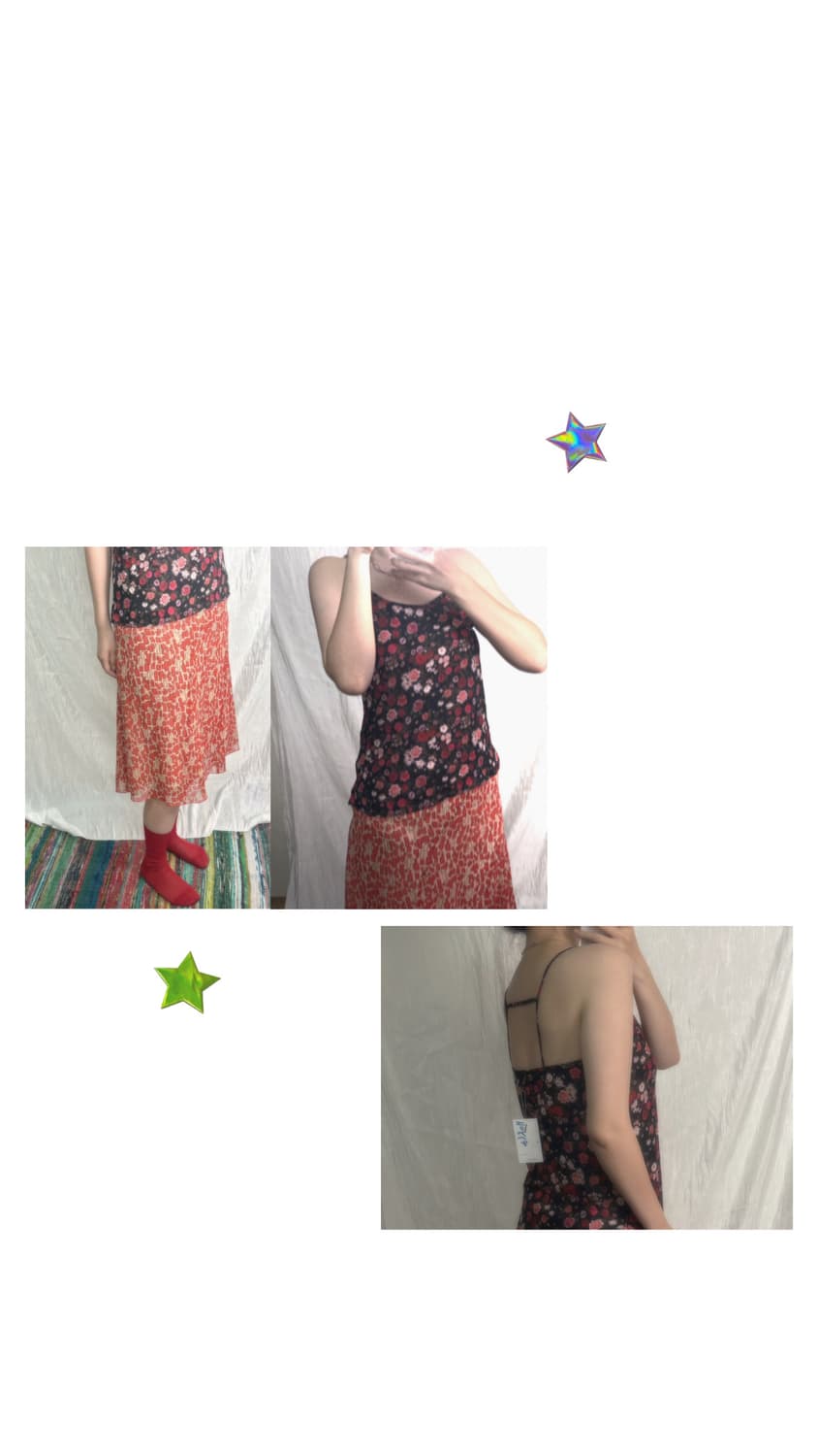 Sunset Mosaic Skirt 상품이미지6