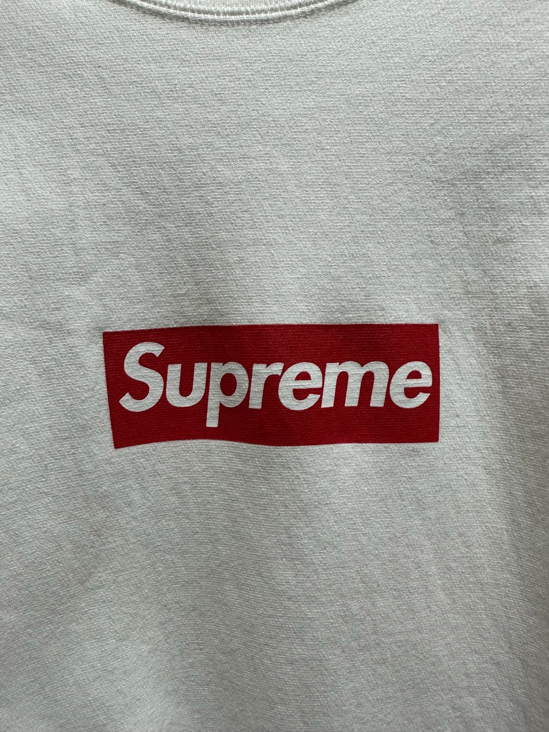 슈프림 워시드 박스로고 스웻셔츠 L 상품이미지3