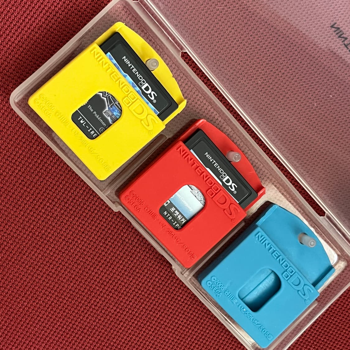 고전레어) 닌텐도 DS 스즈미야 하루히 칩 케이스 카트리지 케이스 상품이미지3