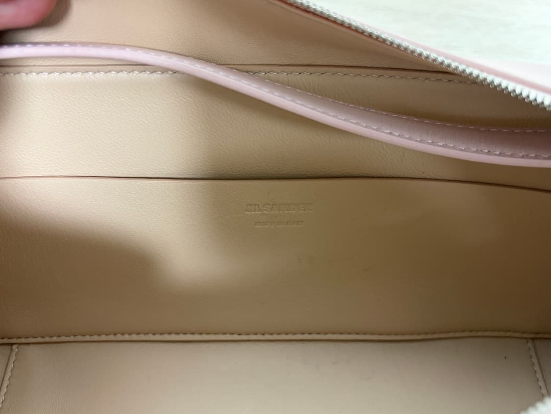 질샌더 트래디션 커브 숄더백 핑크 상품이미지8