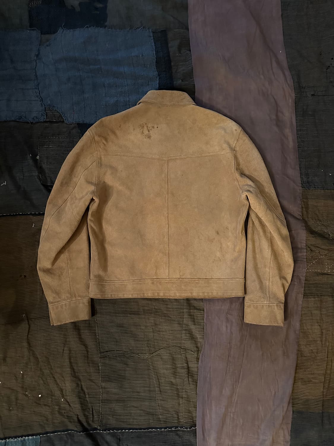 70s 빈티지 리바이스 오렌지탭 스웨이드 웨스턴 자켓 rrl 상품이미지8