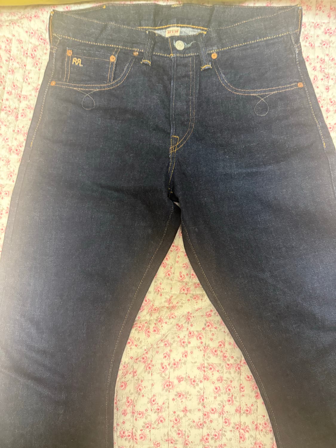 RRL 슬림부츠컷 셀비지 데님 32x30 상품이미지1