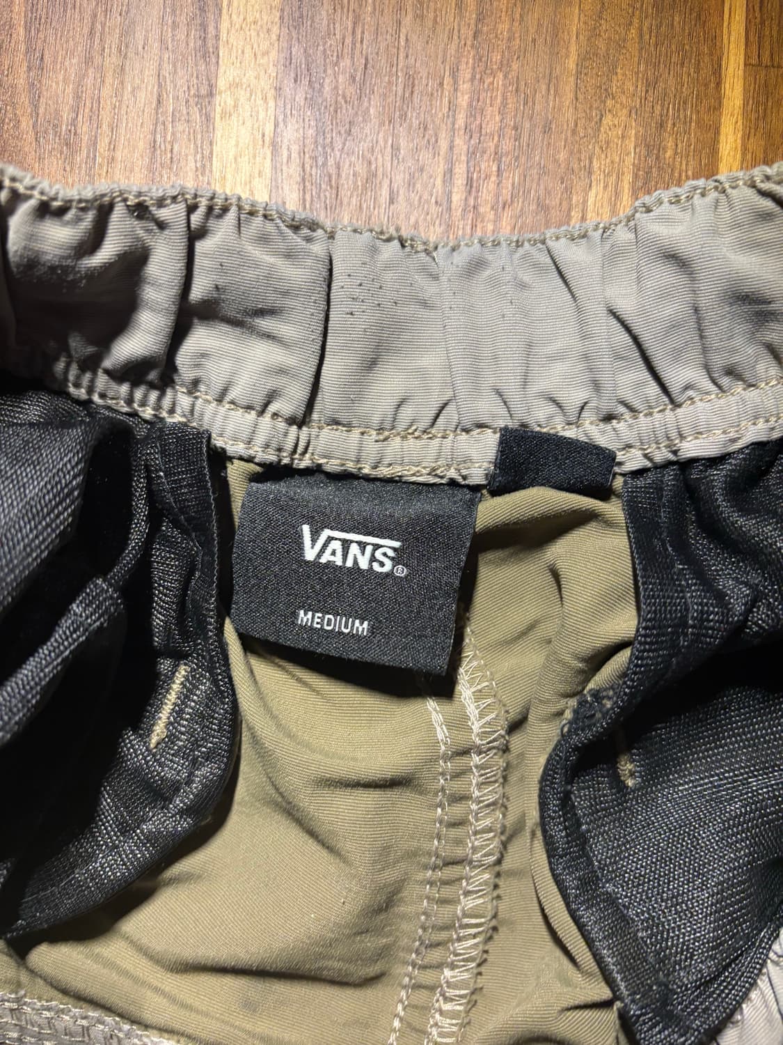 Vans 카키 카고 팬츠 M 상품이미지3