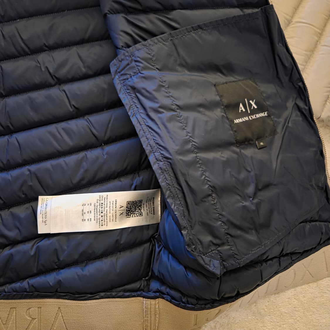 아르마니 익스체인지 경량패딩 XL 상품이미지5