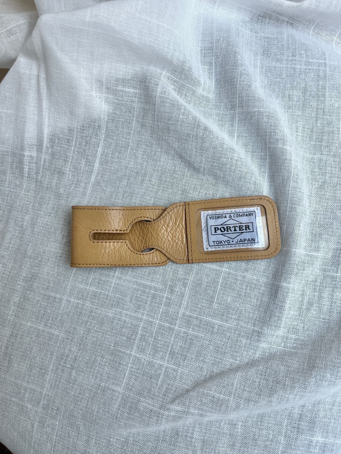 Porter 포터 러기지 태그 베이지 상품이미지1