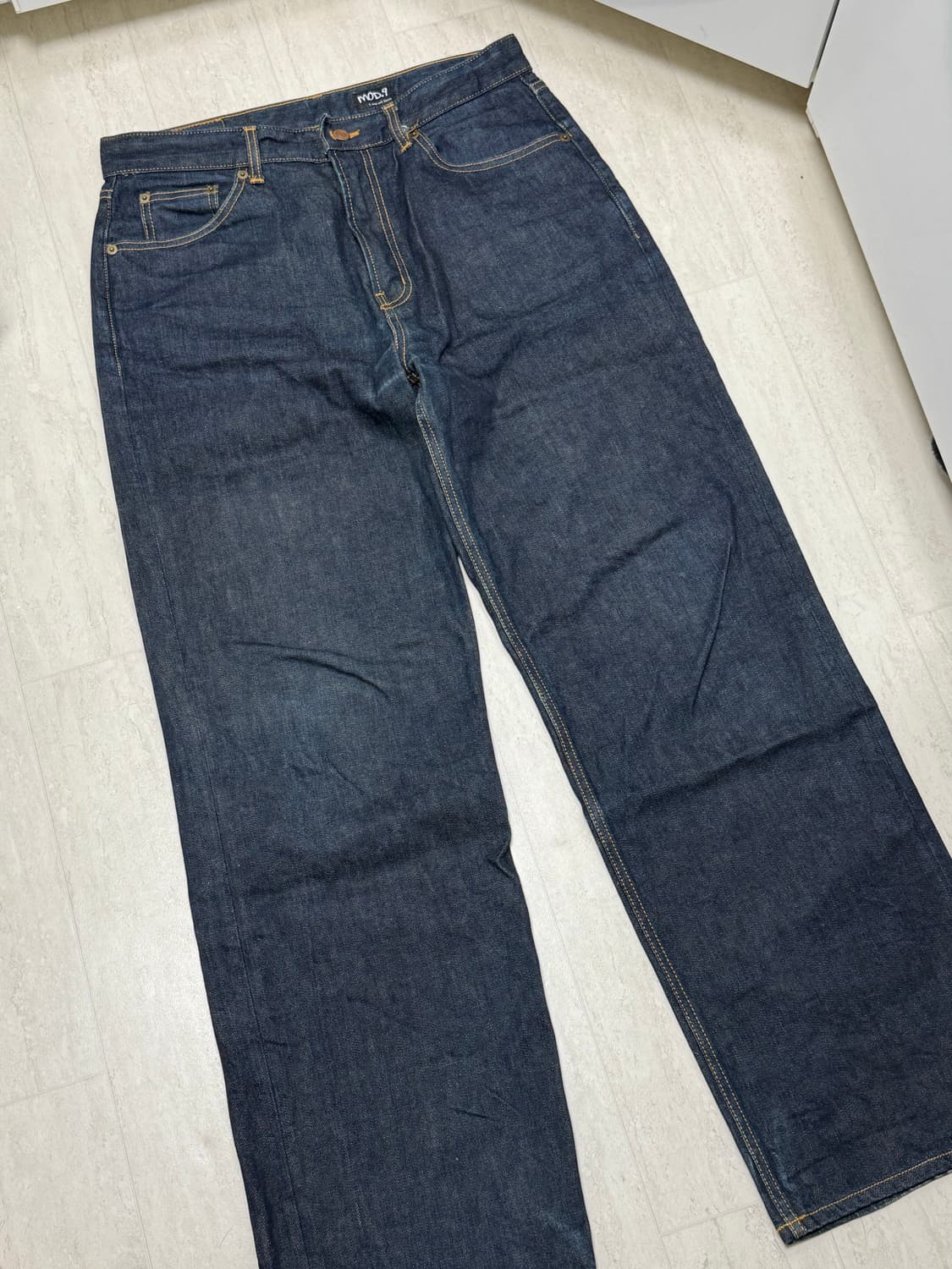 모드나인/Mod7w 인디고 데님 팬츠/32 상품이미지1