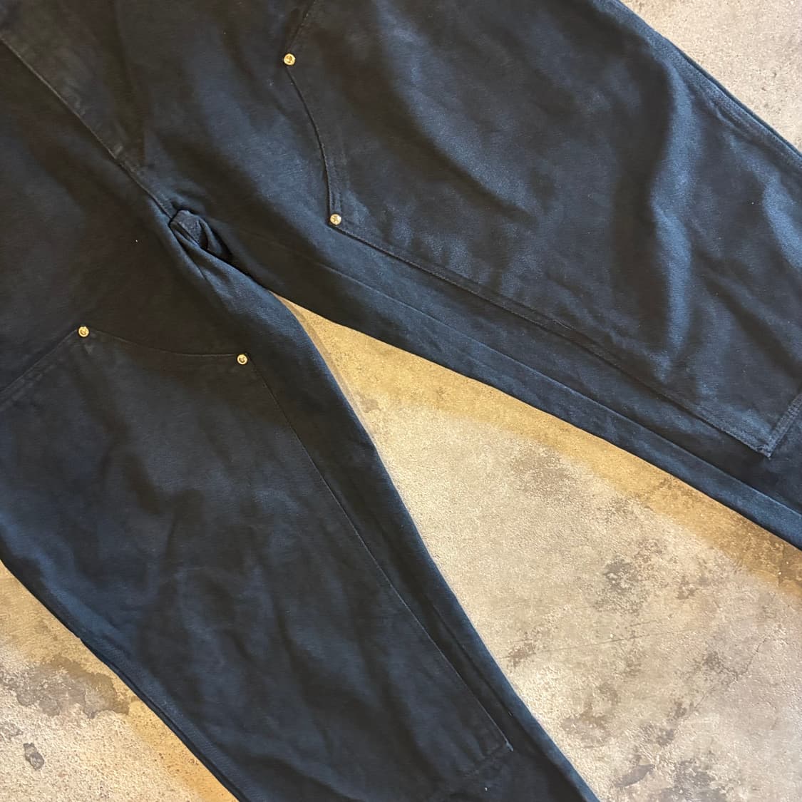 칼하트 더블니 흑청 상품이미지6