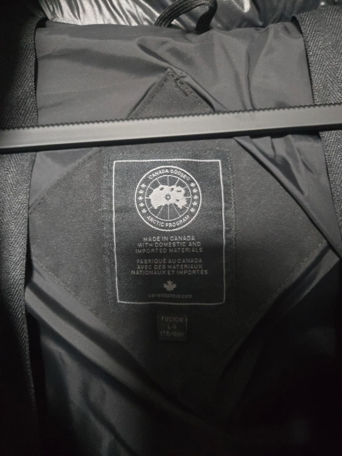 캐나다 구스 블랙  L  상품이미지2
