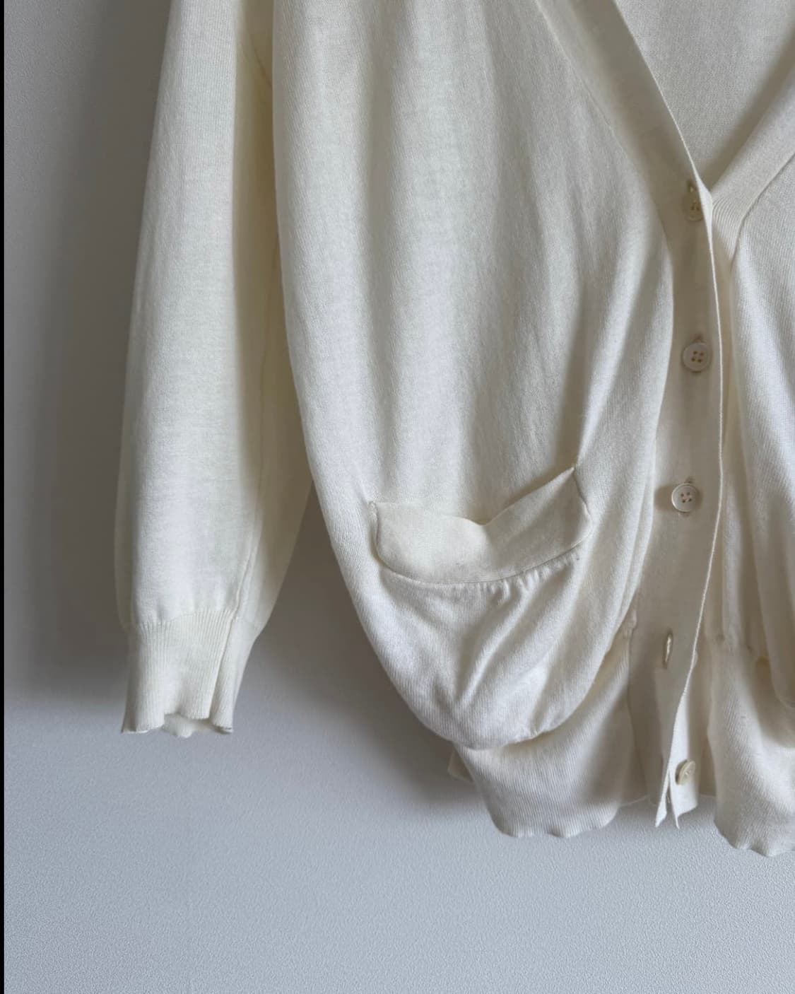 마르니(MARNI) 비대칭 가디건 상품이미지3