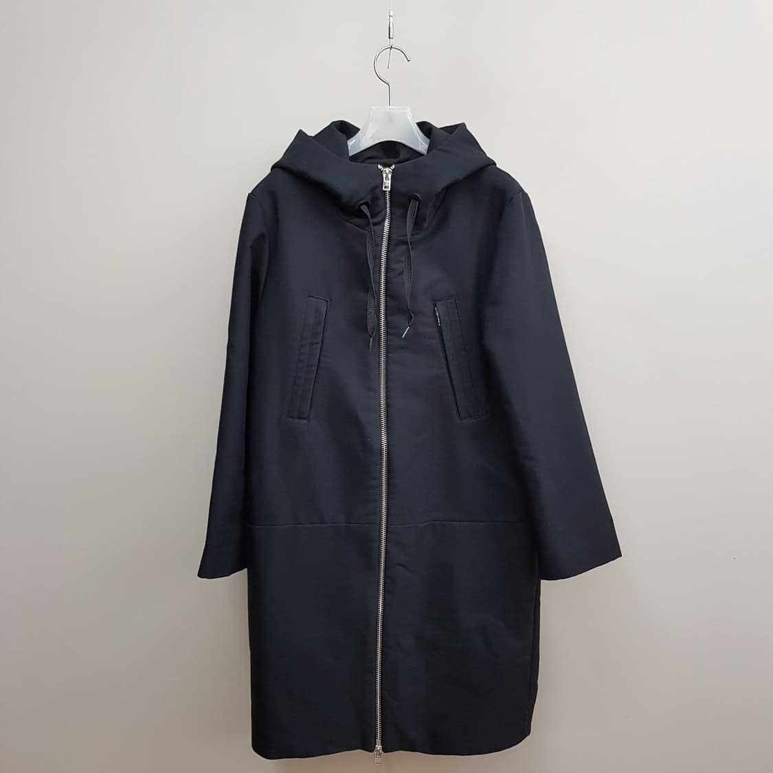 빔바이롤라 울 블렌드 후드 롱코트 S사이즈 상품이미지1