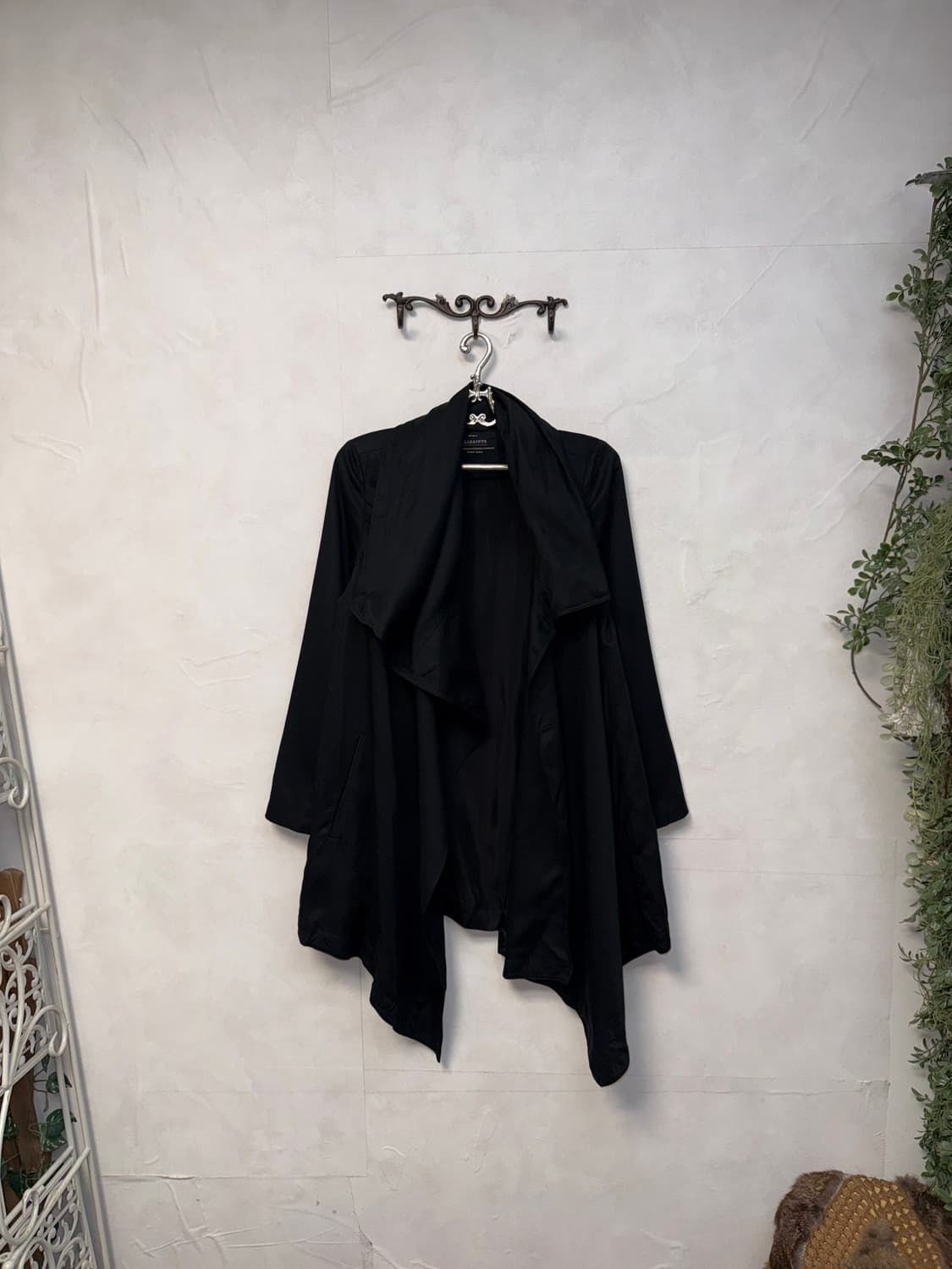 ALLSAINTS monument draped coat jacket 상품이미지4