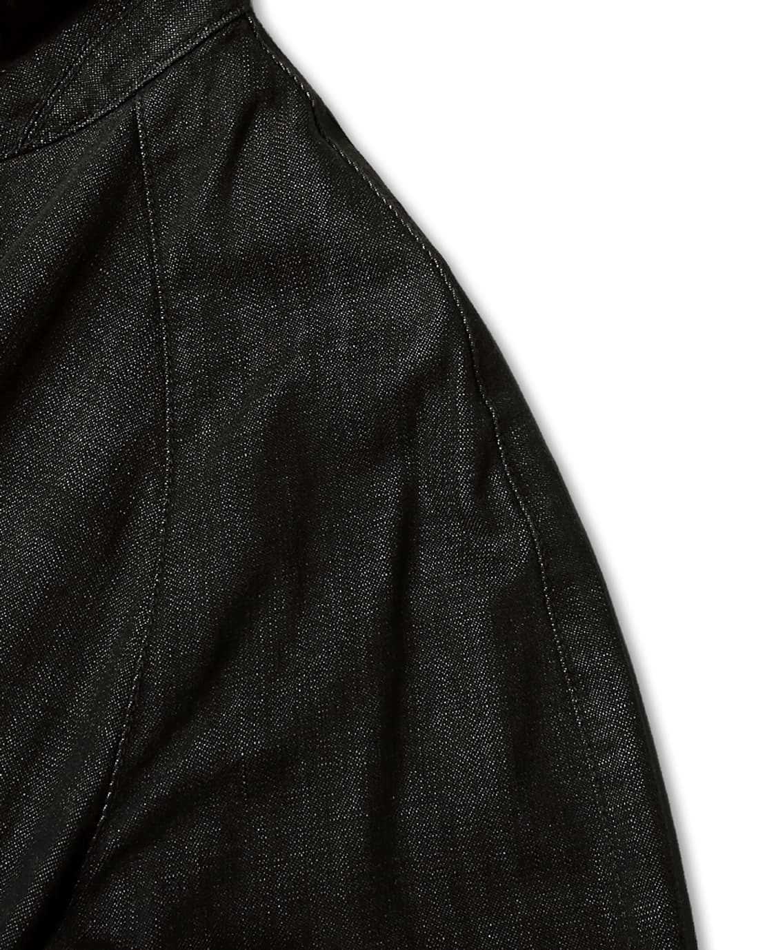 유나이티드 애로우즈 [United Arrows] 흑청 데님 나그랑 코트 상품이미지4