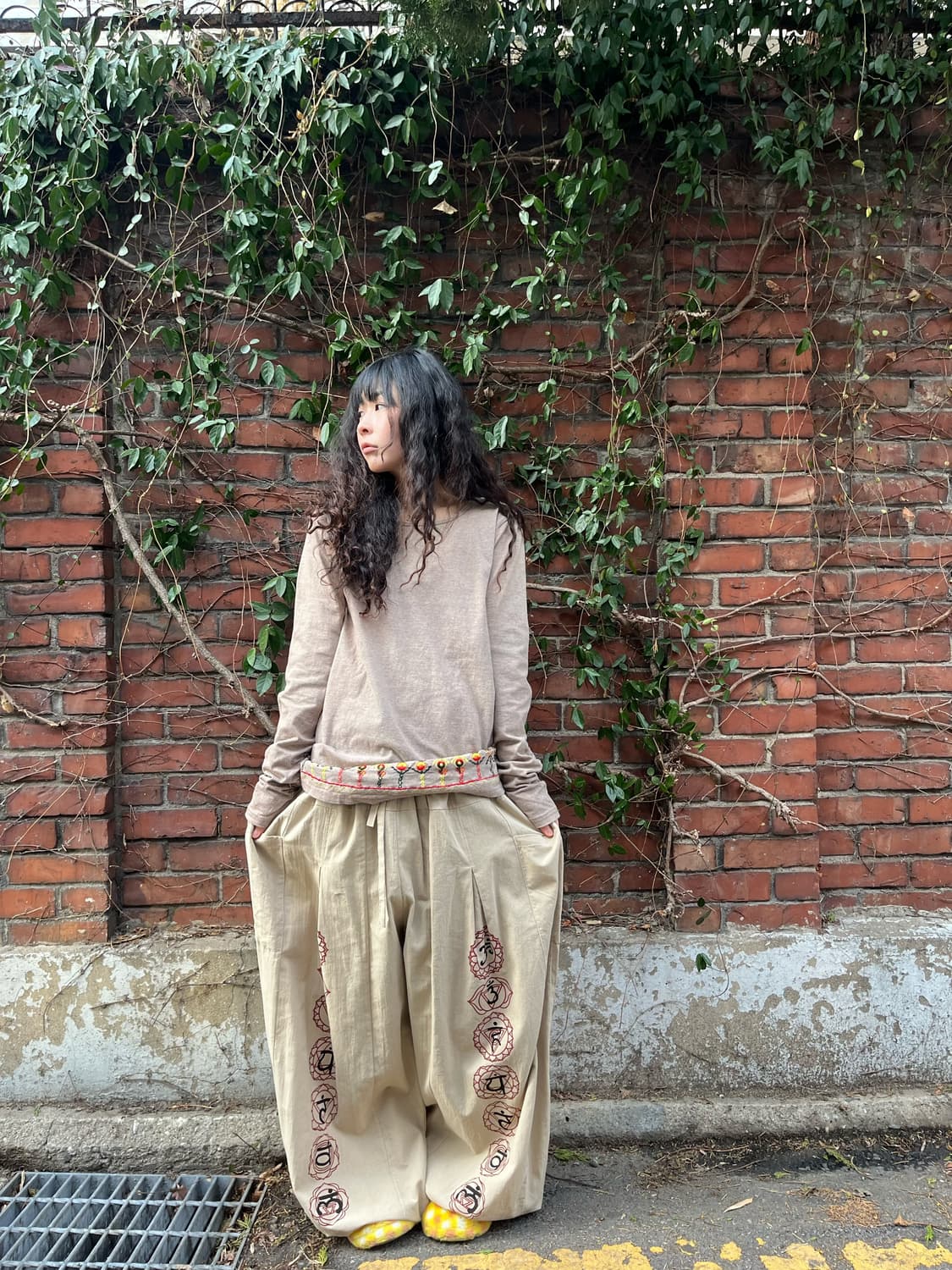 차크라 문양 벌룬 팬츠 상품이미지2