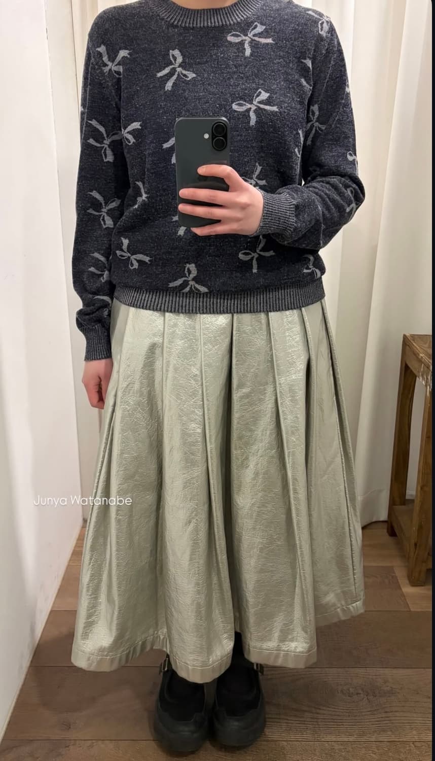 2way Ribbon Pattern Cardigan 상품이미지5