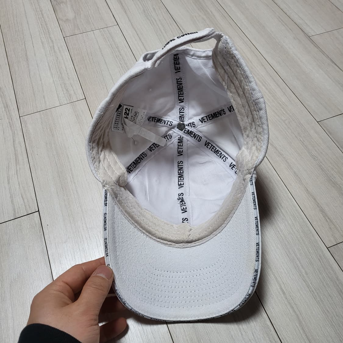 18ss 베트멍 모자 베트멍 아이코닉로고 볼캡 vetements 상품이미지7