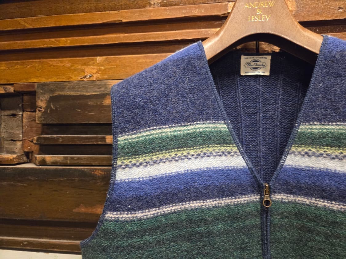 베네통 셔틀랜드울 니트베스트 상품이미지10