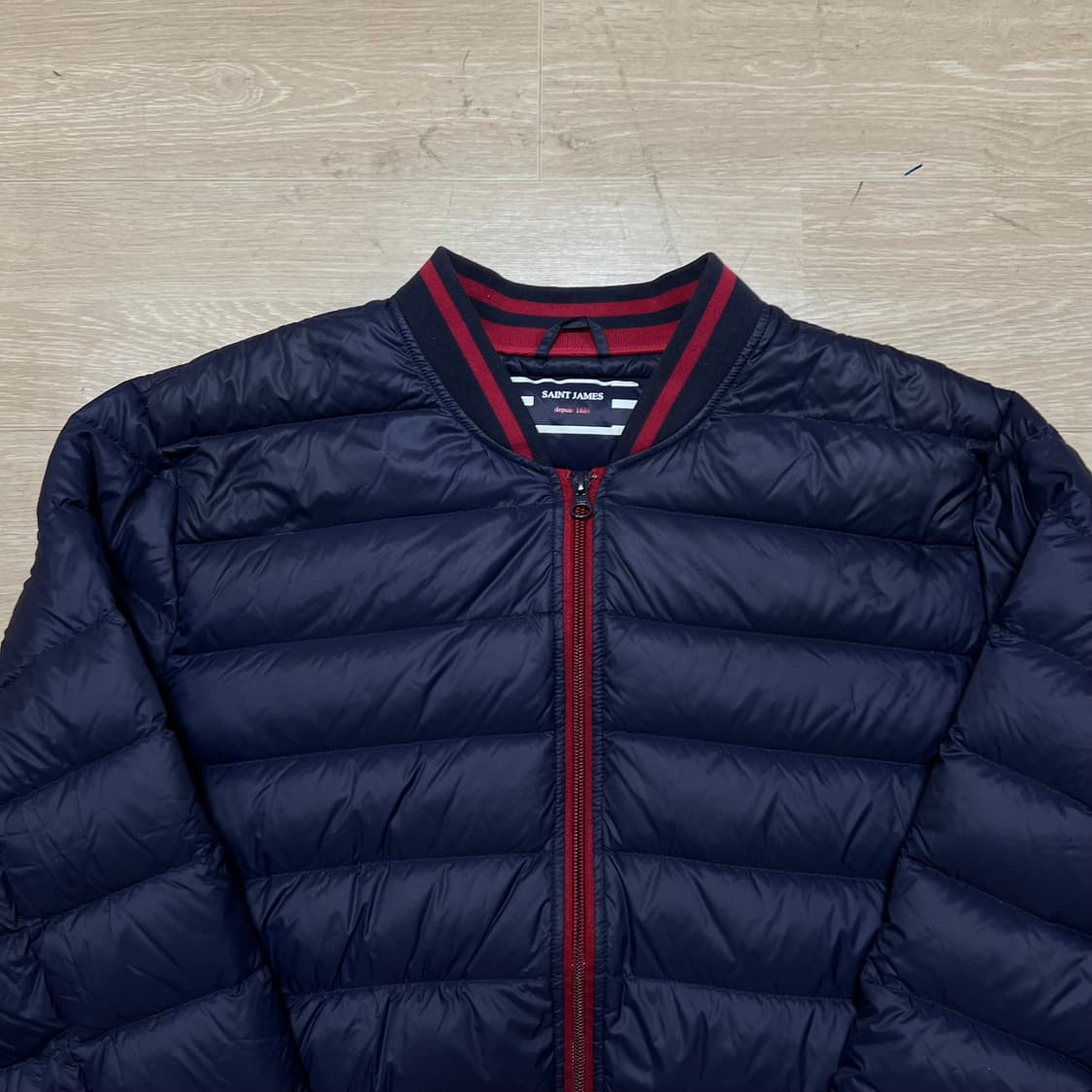 세인트 제임스 골프웨어 덕다운 경량패딩 점퍼 [네이비] L/100 상품이미지2