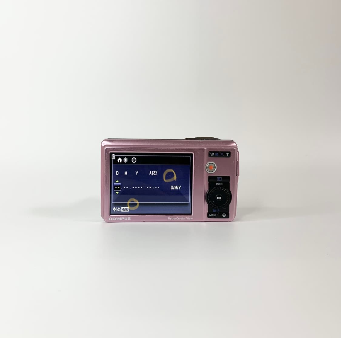 작례O) 올림푸스 뮤5010 핑크 (olympus mju5010) 상품이미지7