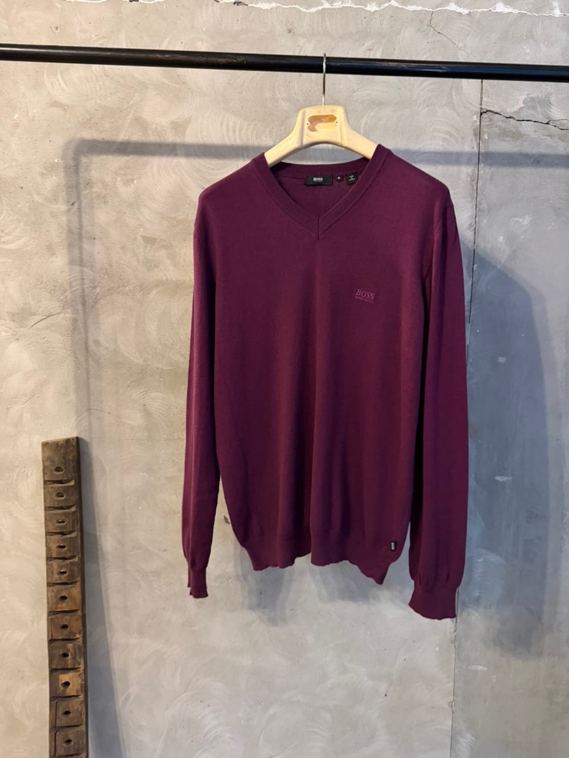 휴고보스 블랙라벨 브이넥 니트 100 상품이미지10